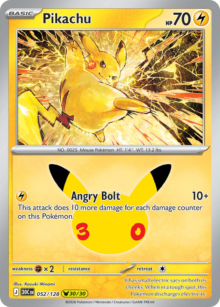 052/128 Pikachu