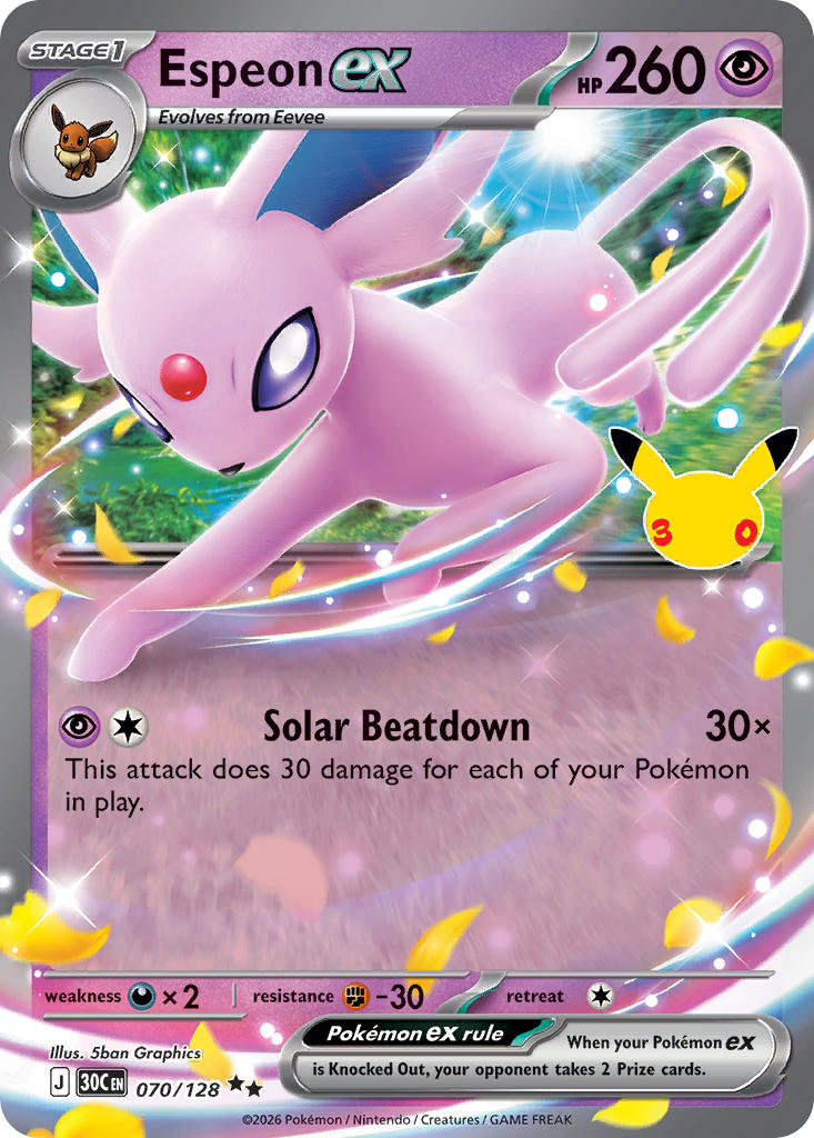 070/128 Espeon EX