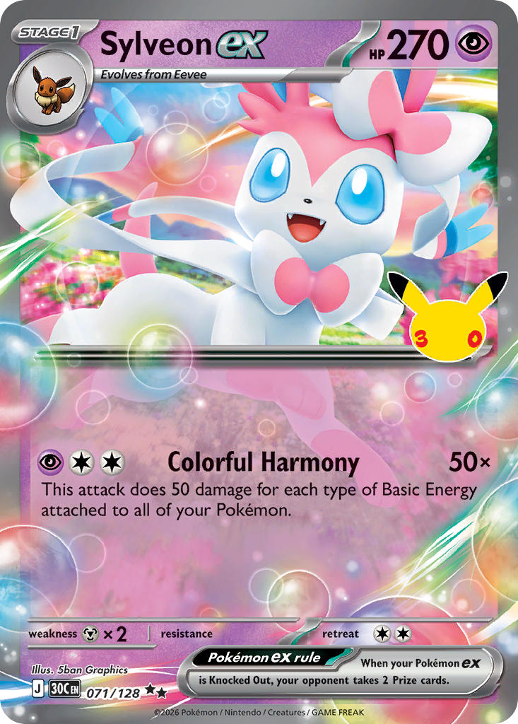 071/128 Sylveon EX