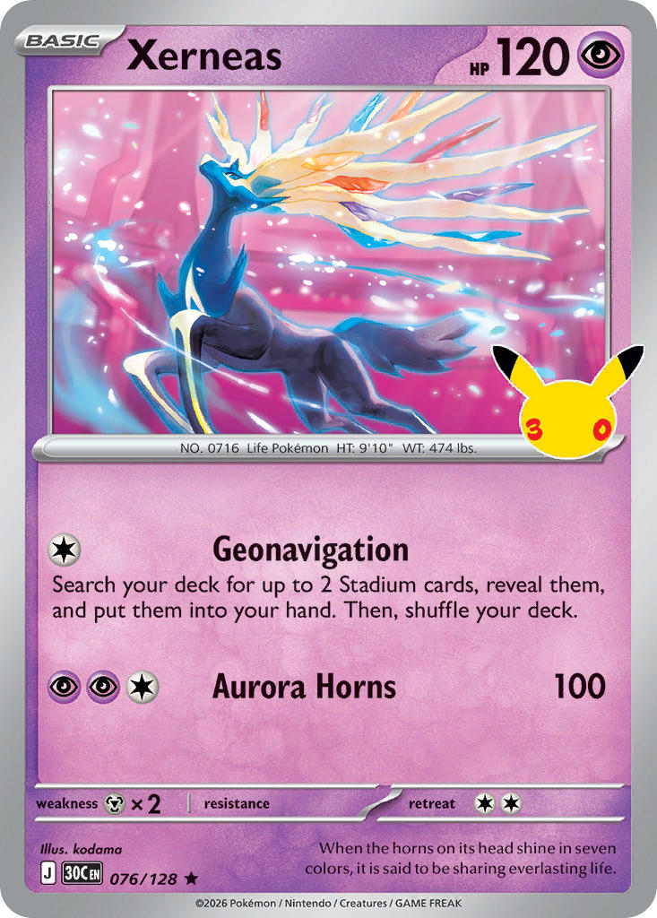 076/128 Xerneas