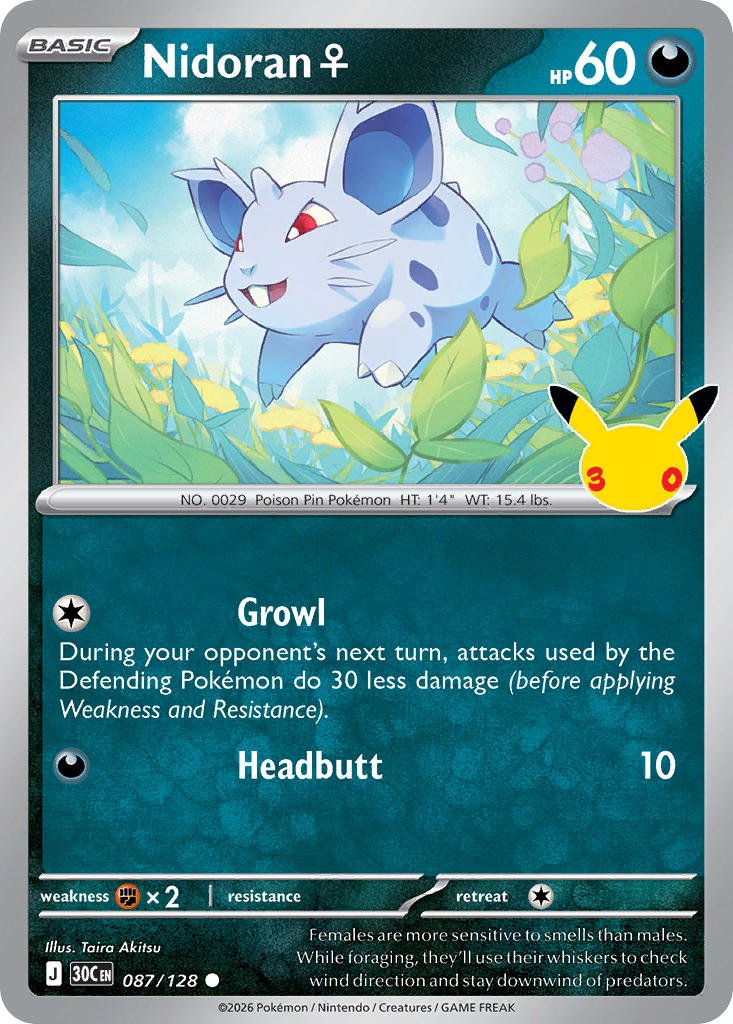 087/128 Nidoran♀