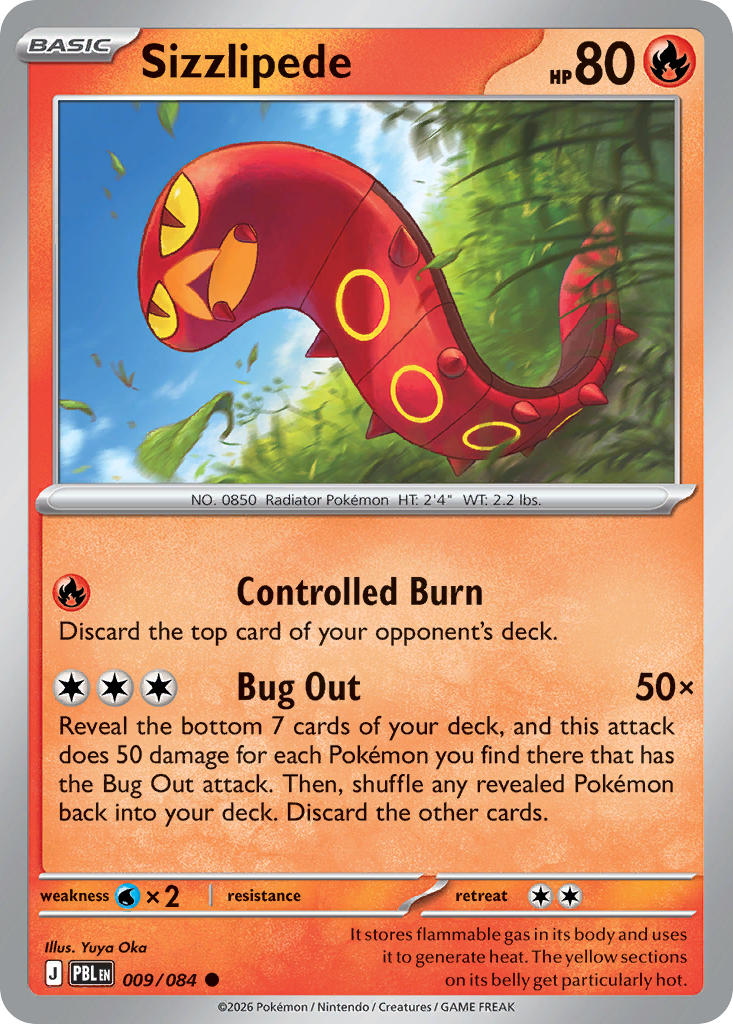 009/120 Sizzlipede