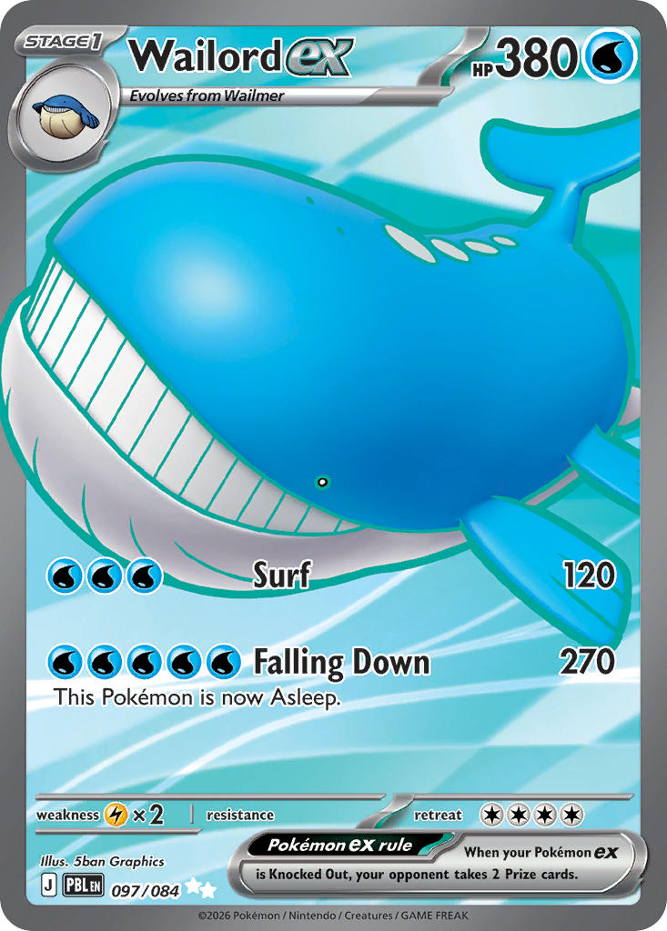 097/120 Wailord ex