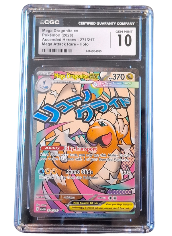 CGC Gem Mint 10 Mega Dragonite EX