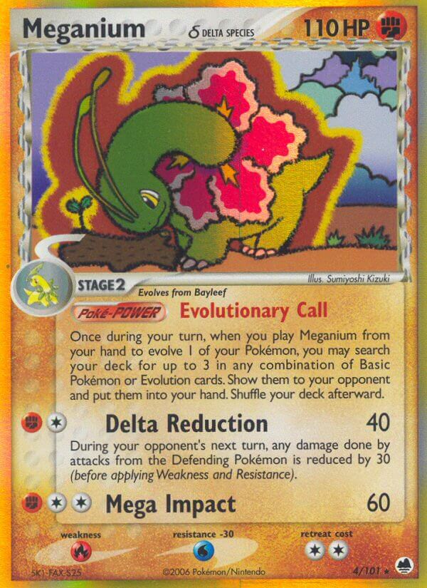 004/101 Meganium (delta species)