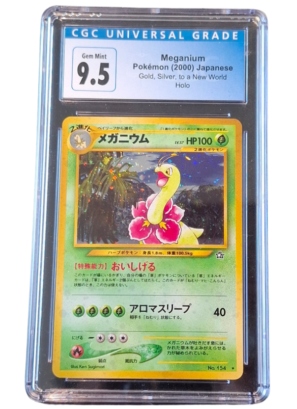 CGC Gem Mint 9.5 Meganium (Old Lable)