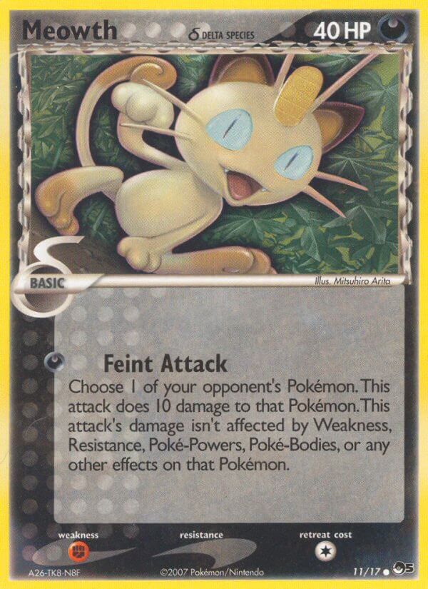11/17 Meowth (delta species)