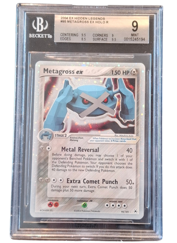 BGS 9 Mint Metagross ex 95/101