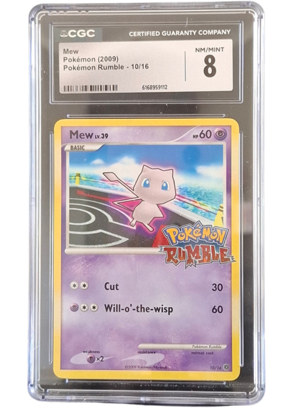 CGC 8 NM/Mint Mew 10/16