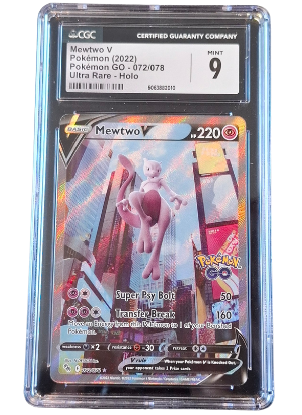 CGC 9 Mint Mewtwo V