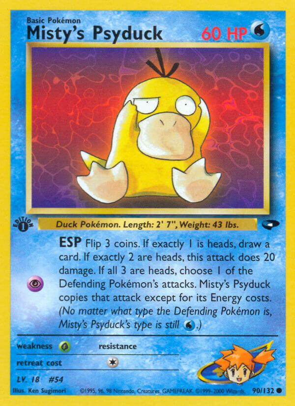 090/132 Mistys Psyduck