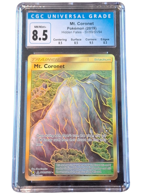 CGC 8.5 NM/Mint+ Mt. Coronet