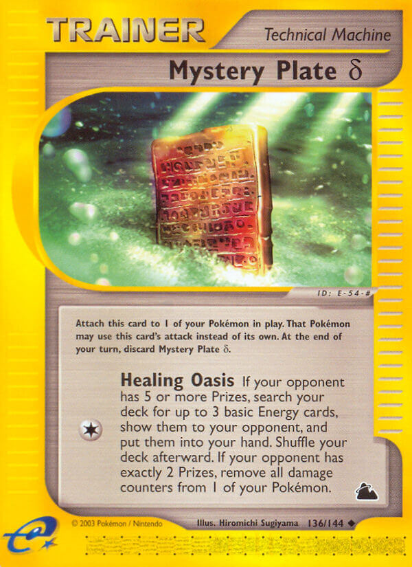 136/144 Mystery Plate Delta