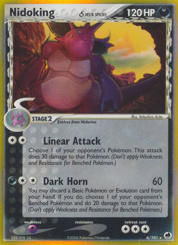 006/101 Nidoking (delta species)