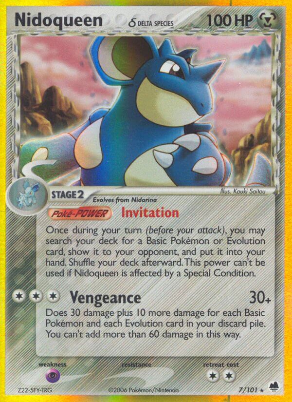 007/101 Nidoqueen (delta species)