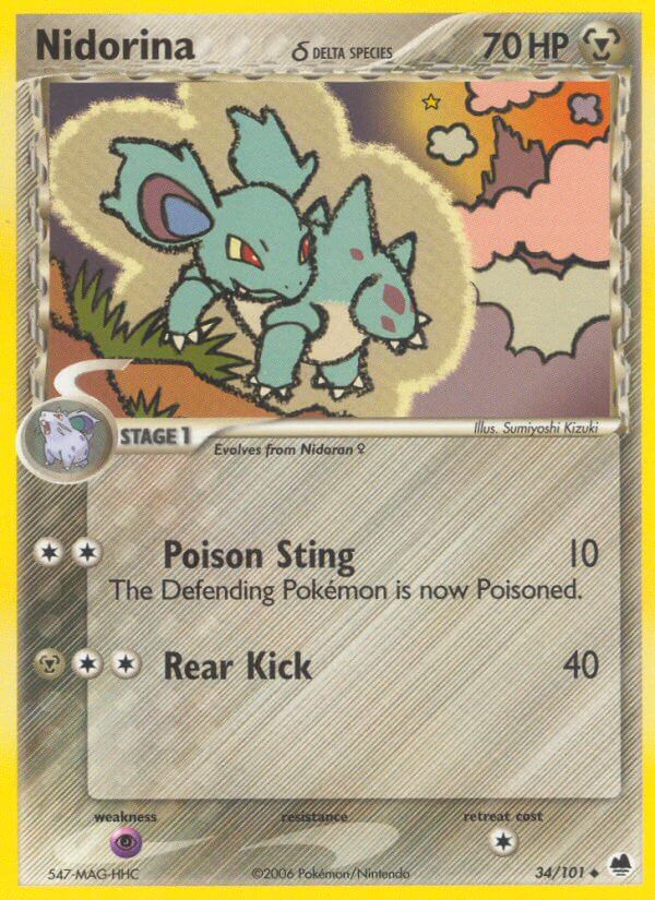 034/101 Nidorina (delta species)