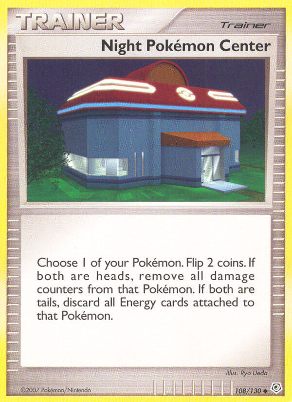 108/130 Night Pokemon Center