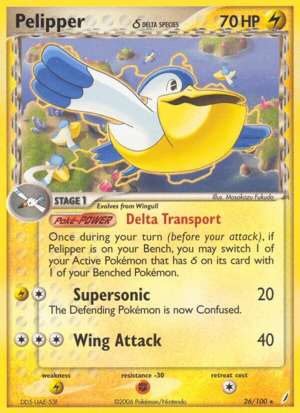 026/100 Pelipper (delta species)
