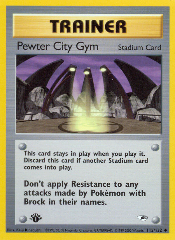 115/132 Pewter City Gym