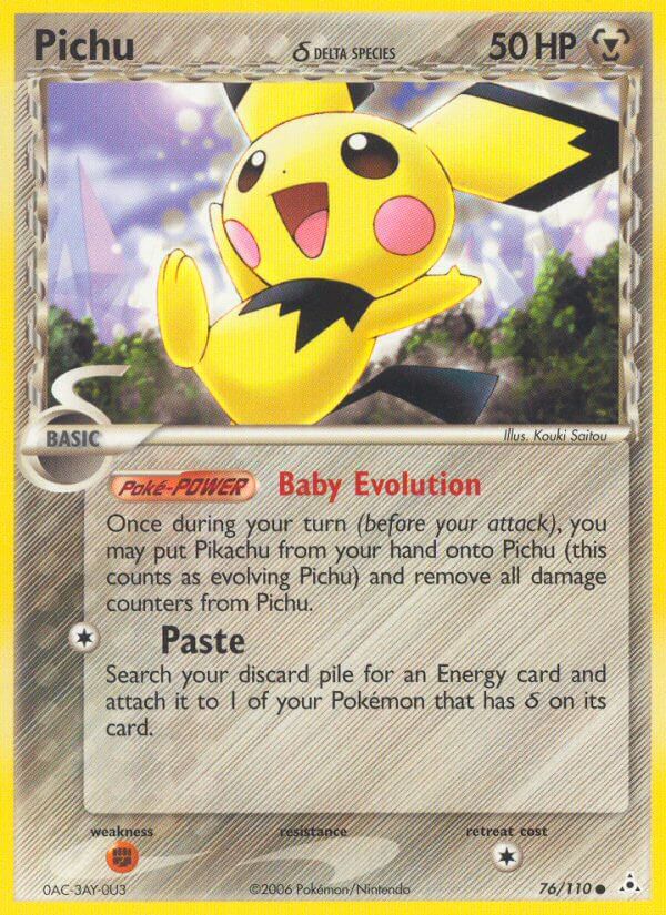 076/110 Pichu (delta species)