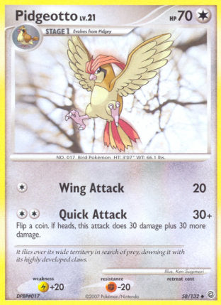 058/132 Pidgeotto
