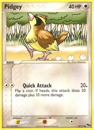 12/17 Pidgey