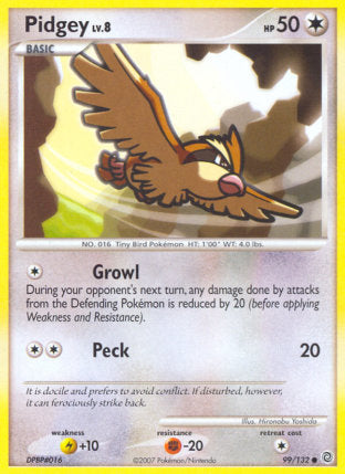 099/132 Pidgey