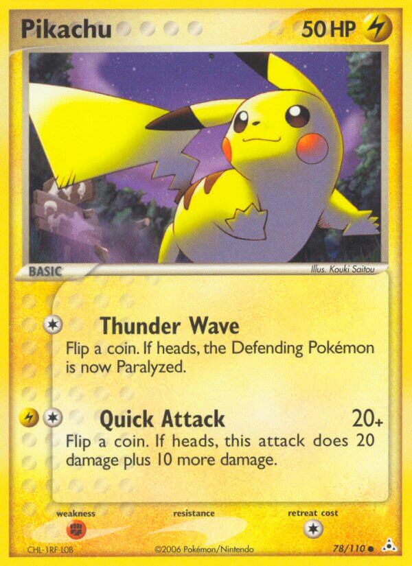 078/110 Pikachu
