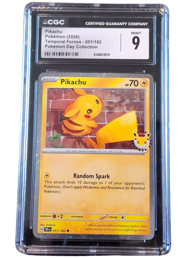 CGC 9 Mint Pikachu