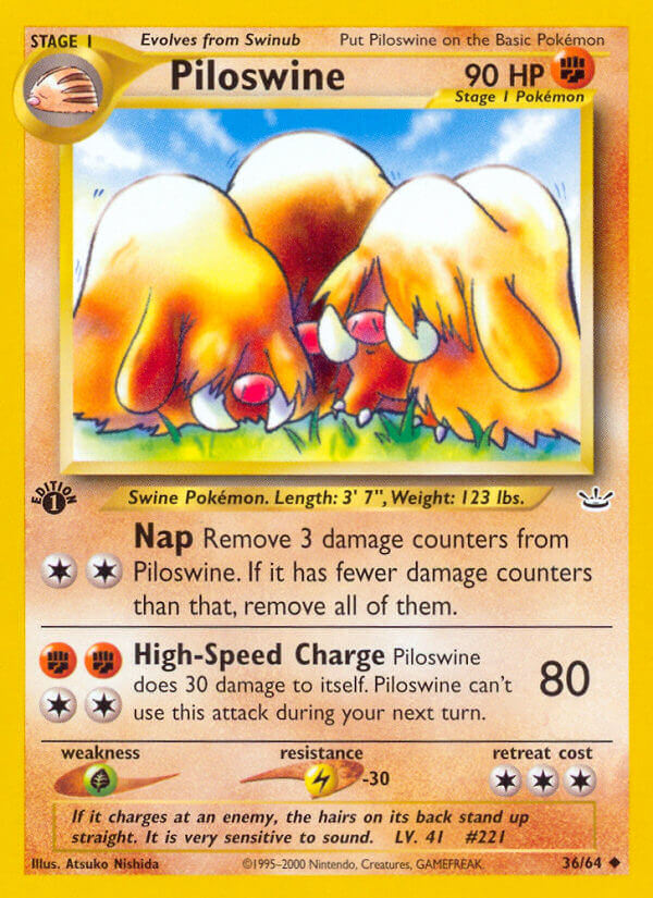 036/64 Piloswine