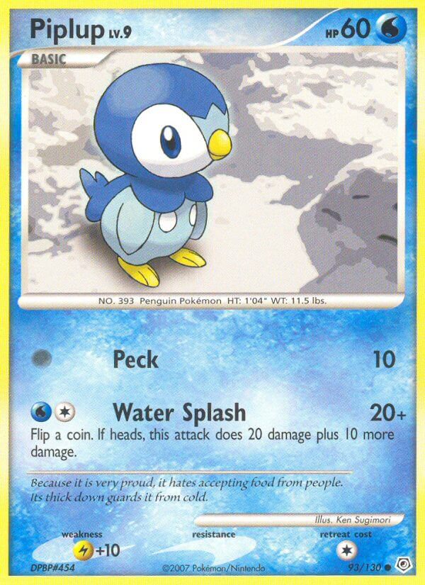 093/130 Piplup