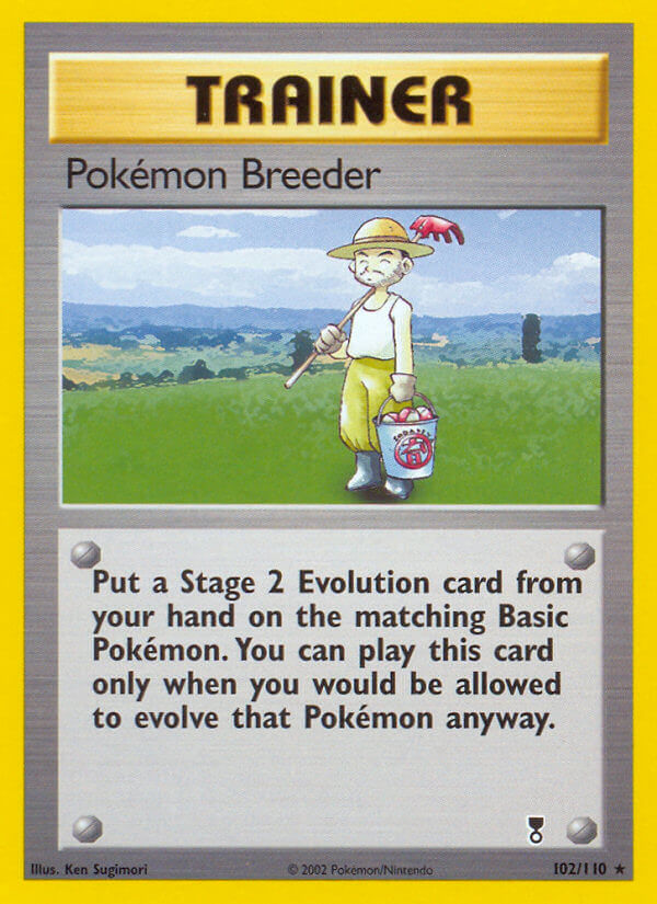 102/110 Pokemon Breeder