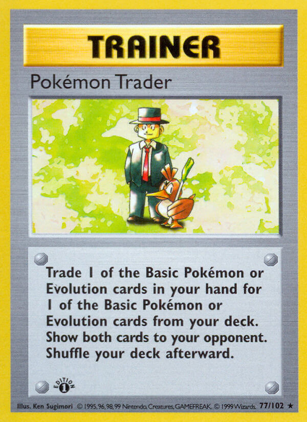 077/102 Pokemon Trader