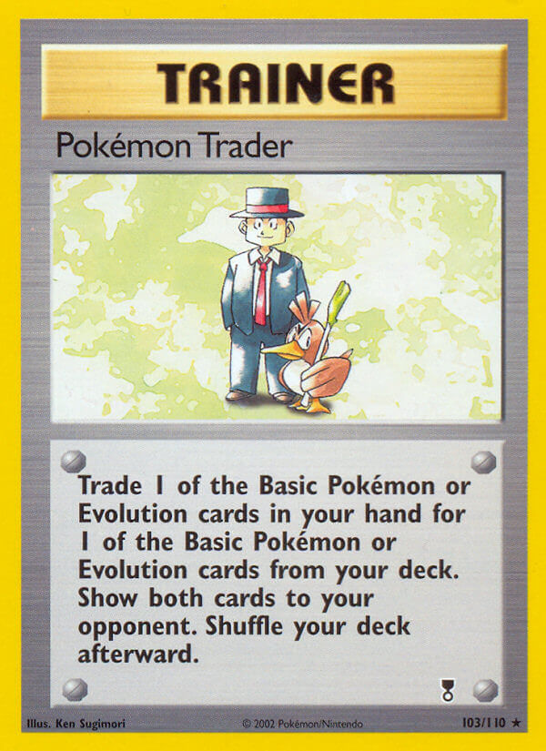 103/110 Pokemon Trader