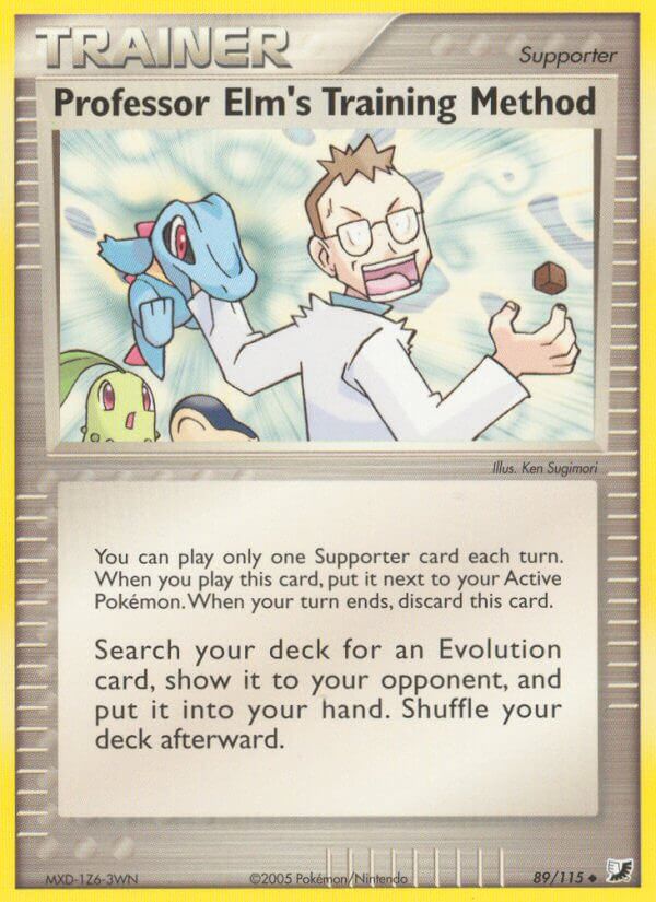089/115 Professor Elm's Training Method