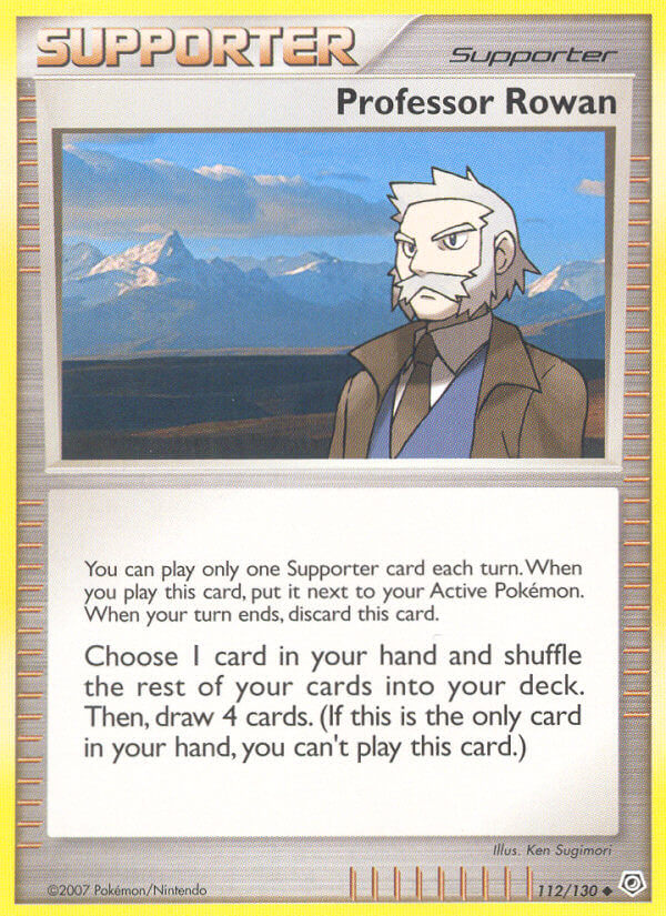 112/130 Professor Rowan
