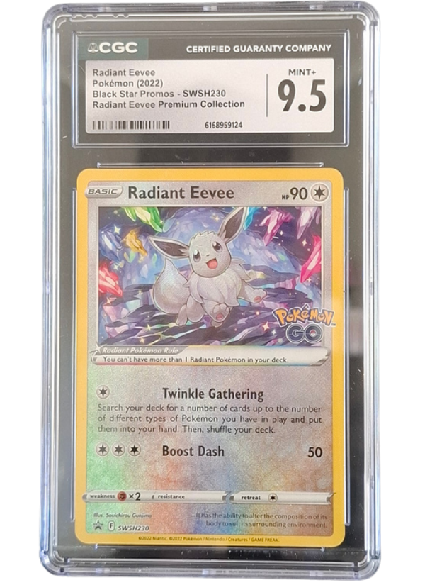 CGC 9.5 Mint+ Radiant Eevee SWSH230