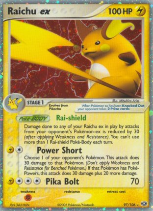 097/106 Raichu ex
