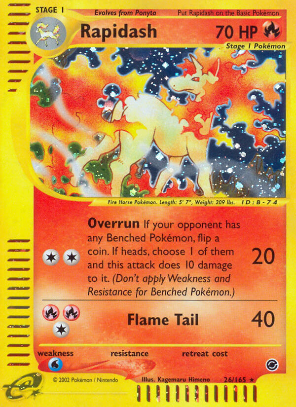 026/165 Rapidash