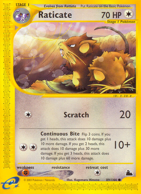 089/144 Raticate