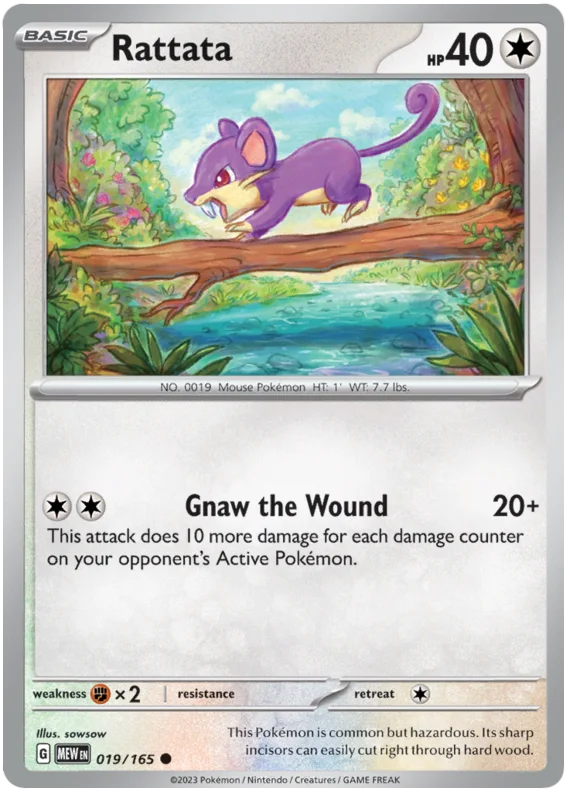 Rattata 019/165