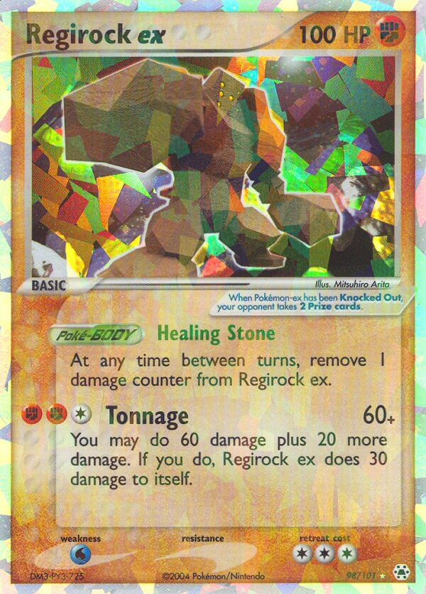 098/101 Regirock ex