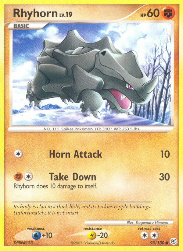 095/130 Rhyhorn