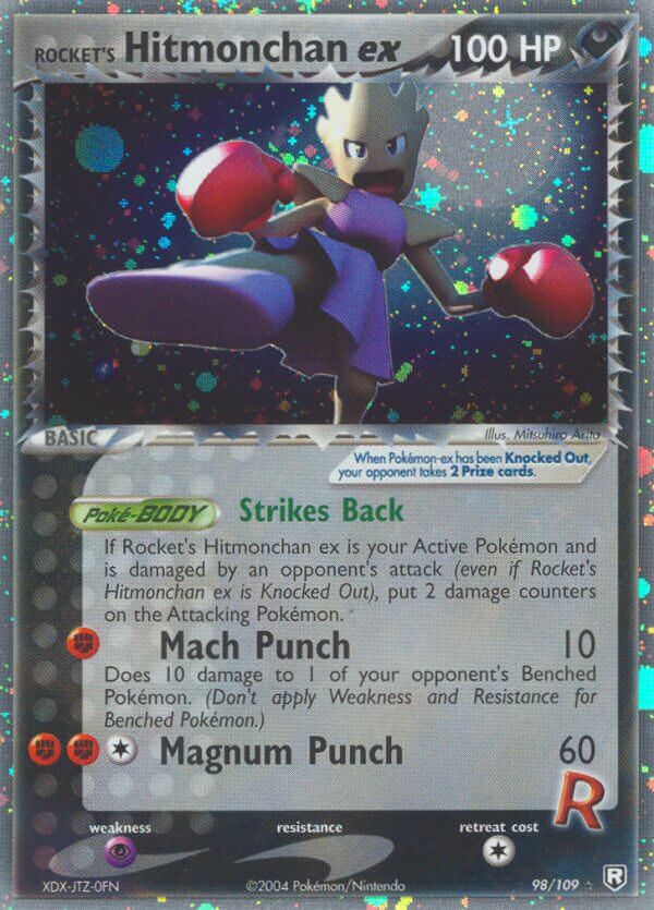 098/109 Rocket's Hitmonchan ex