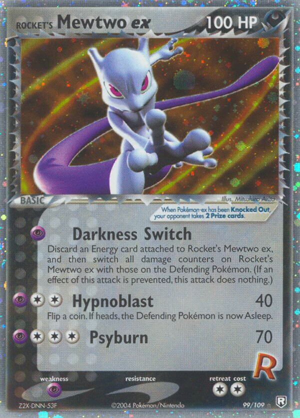 099/109 Rocket's Mewtwo ex