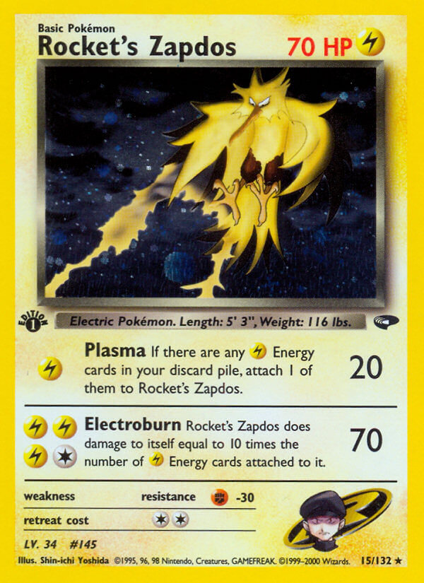 015/132 Rockets Zapdos