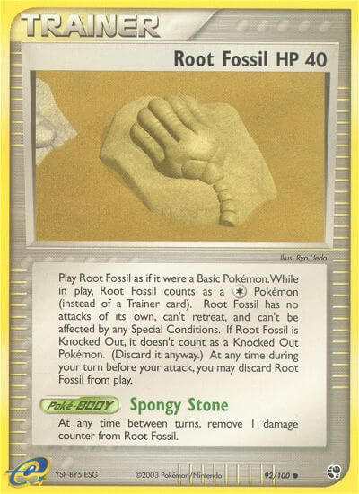 092/100 Root Fossil