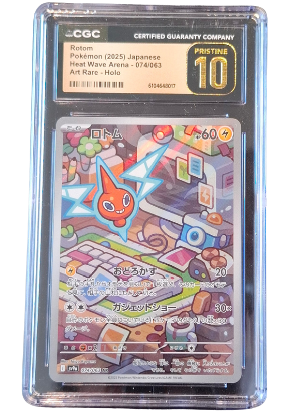 CGC Pristine 10 Rotom
