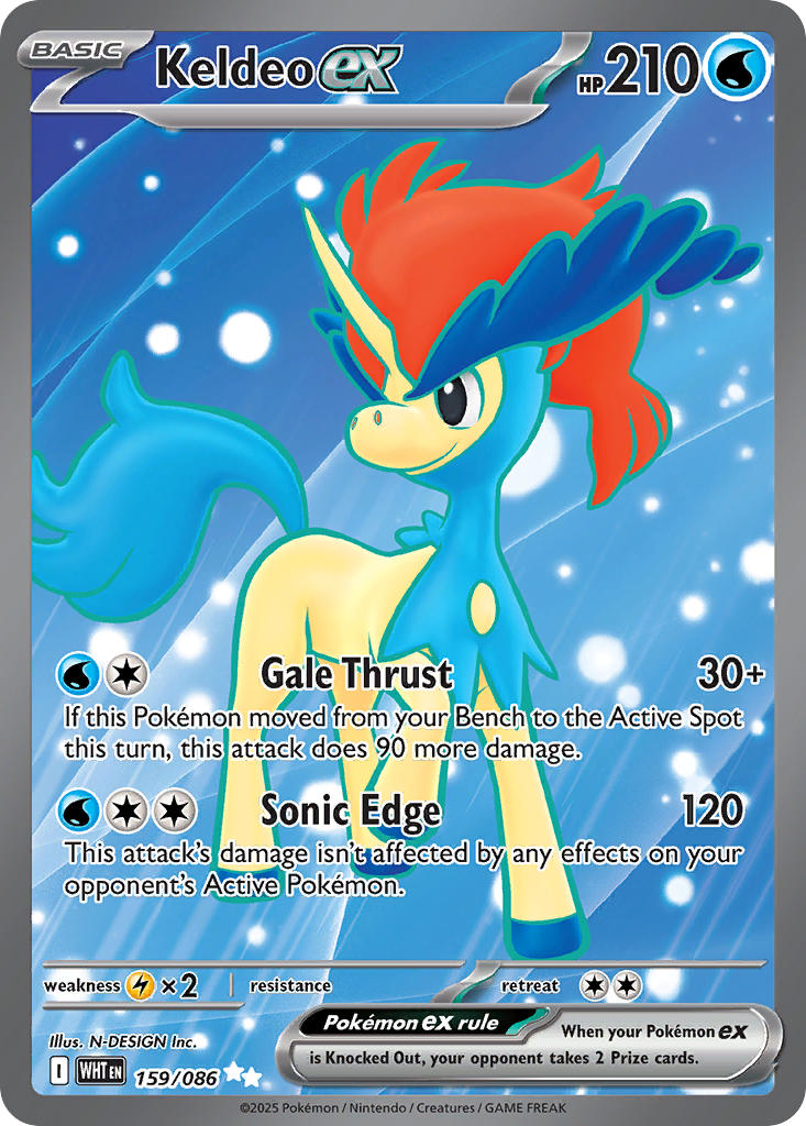 159/086 Keldeo EX
