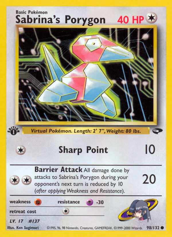 098/132 Sabrinas Porygon